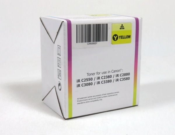 Canon IR3380 2880 3580 Toner Yellow Compatible CEXV21
