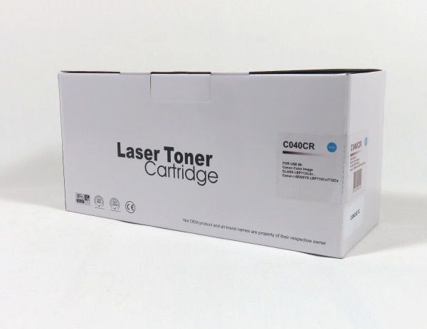 Canon 040HC LBP712 Toner Cartridge Cyan Remanufactured