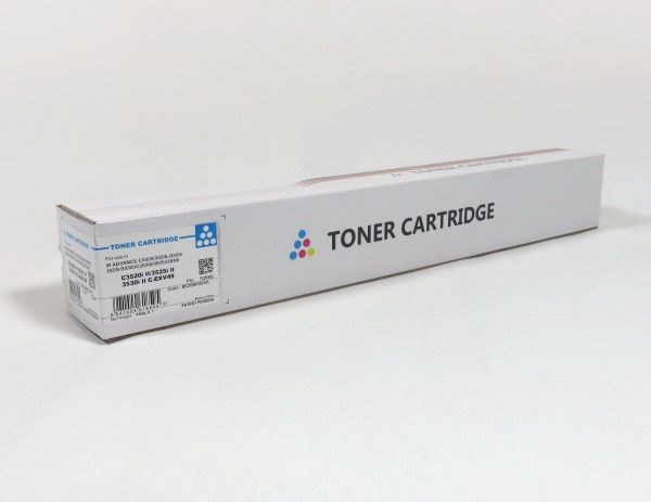 Canon IRAC3320 3330 3325 DX C3826i 3830i 3822i Toner Cyan Compatible 8525B002AA CEXV49C