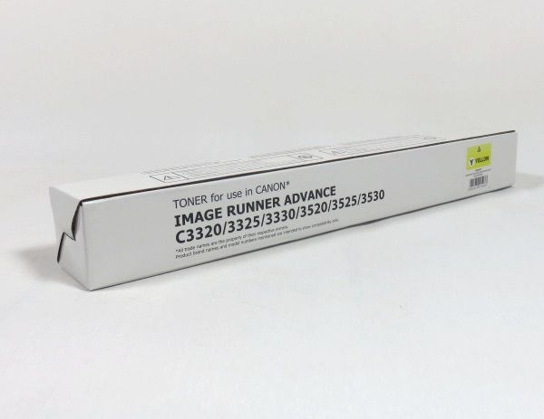 Canon IRAC3320 3330 3325 DX C3826i 3830i 3322i Toner Yellow Compatible 8527B002AA CEXV49Y