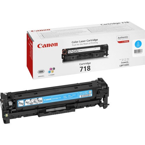 Canon LBP7200 Toner Cyan 718C 2661B002