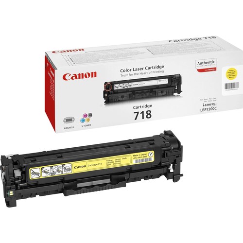 Canon LBP7200 Toner Yellow 718 2659B002