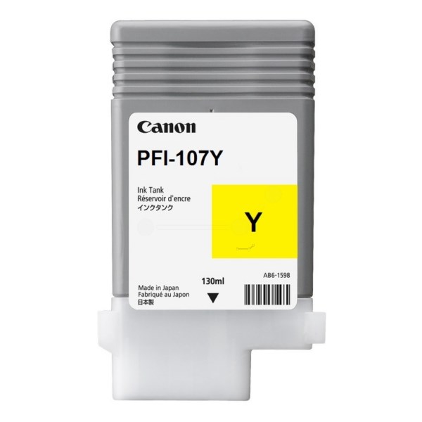 Canon PFI107 Ink Yellow