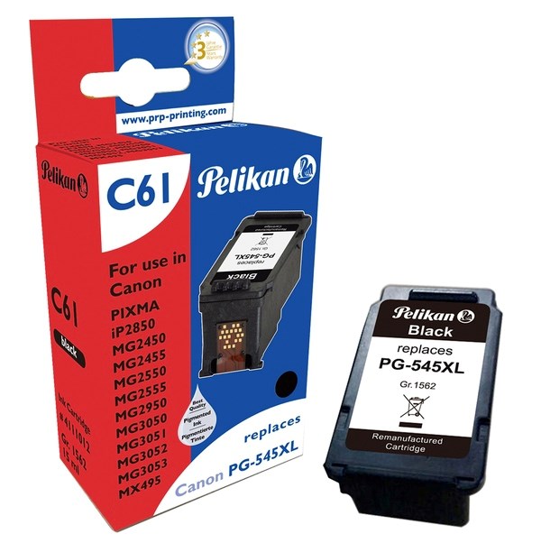 Pelikan Ink Reman Canon Pg-545XL/CL546XL Multi Bk & 3-CLr