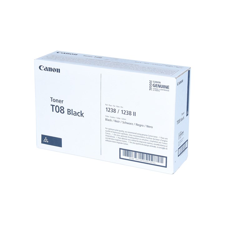 Canon T08 TONER BLACK 11K PAGES 3010C006