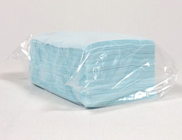 Blue Wipe Absorbent Poly Paper Reusable 8 Pack x50