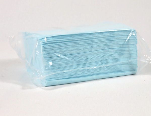 Blue Wipe Absorbent Poly Paper Reusable 1 Pack x50