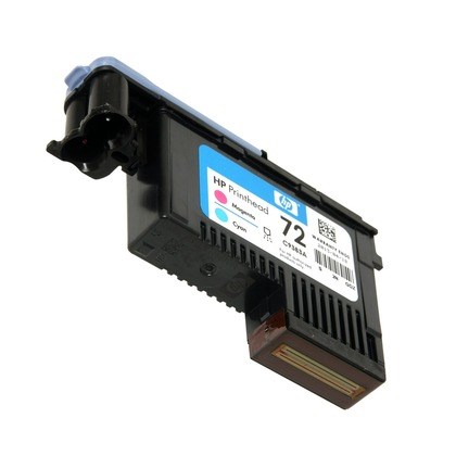 HP No.72 Printhead Magenta and Cyan Cartridge Code C9383A