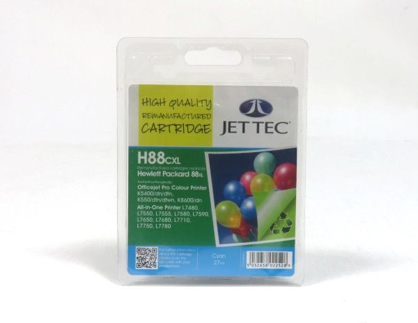 HP 88 Cyan Remanufactured Ink C9391ARM