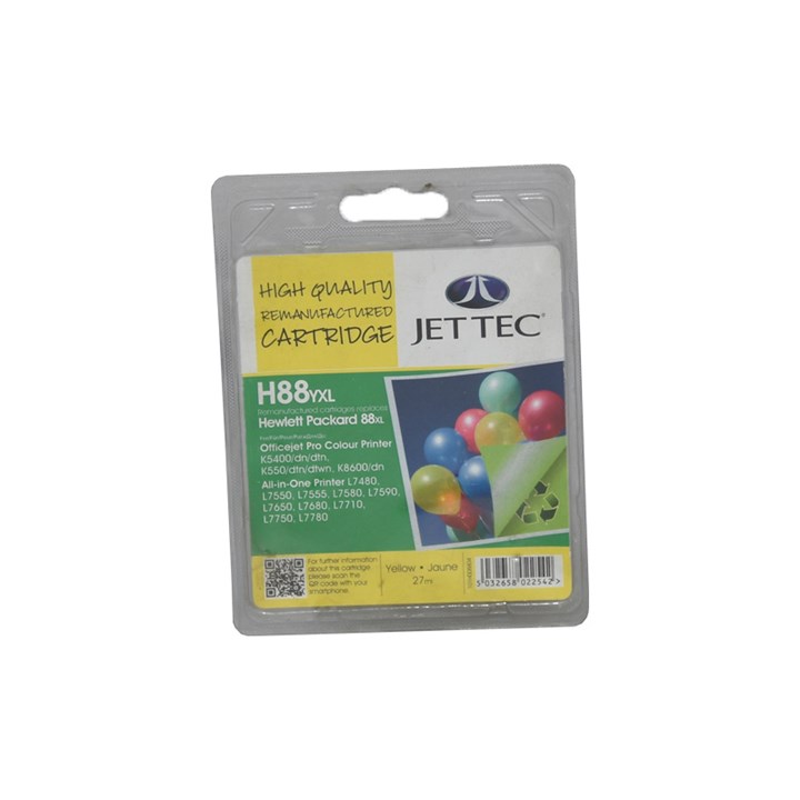 HP 88 Yellow Remanufactured Ink C9393ARM