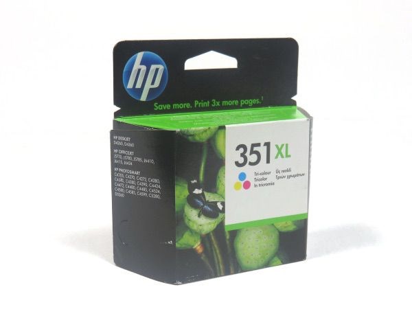 HP No.351XL Inkjet Cartridge High Yield Colour Code CB338EE