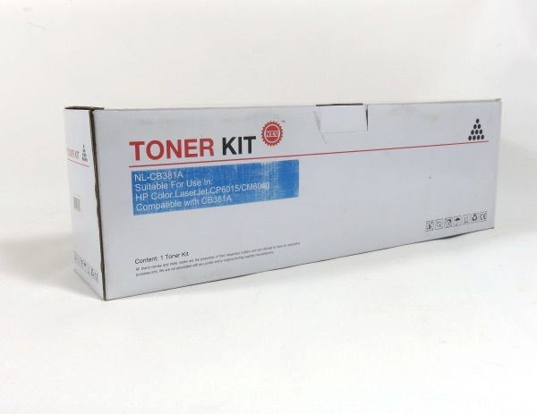 HP CP6015/CM6040 Toner Cyan Remanufactured CB381ARM