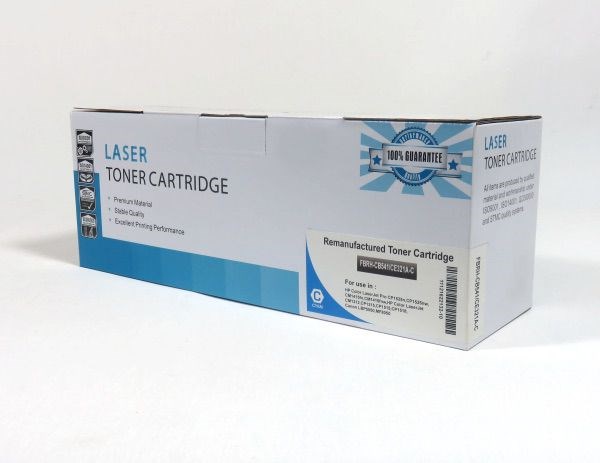 HP LJCP1215 1515 1518 Toner Cyan Remanufactured CB541A