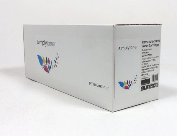 HP LJCP1025 Toner Black Remanufactured L390 CE310A