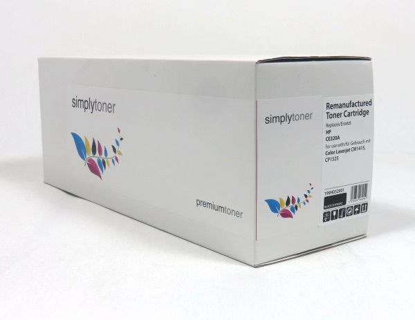 HP CP1525 CM1415 Black Remanufactured CE320A