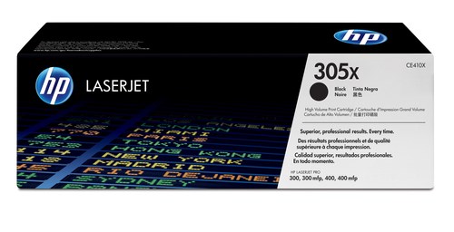HP No.305X Black Laserjet Toner Cartridge Code CE410X