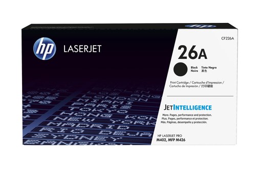 HP 26A Black Original LaserJet Toner Cartridge CF226A
