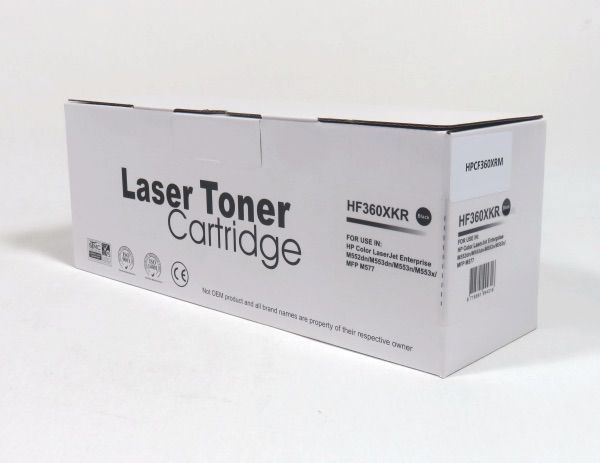 HP CF360X 508X Toner Black Remanufactured