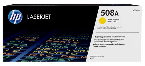 HP 508A Toner Cartridge Yellow CF362A