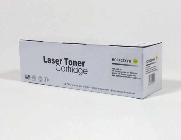 HP 201X Toner Yellow Remanufactured CF402X