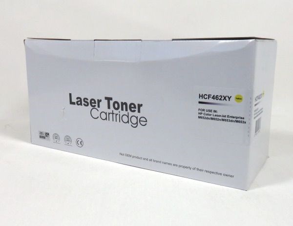 HP 656X HIGH YIELD Toner Yellow Compatible HP CF462X