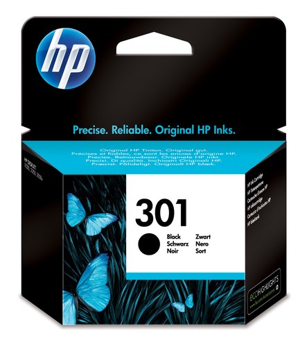 HP No.301 Inkjet Cartridge Black Code CH561EE