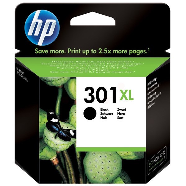 HP No.301XL Inkjet Cartridge Black Code CH563EE