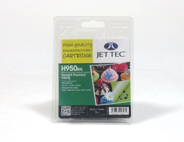 HP 950XL Ink Black Remanufactured CN045AE