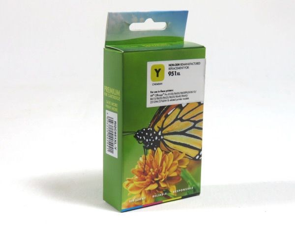 HP 951XL Ink Yellow Remanufactured CN048AE