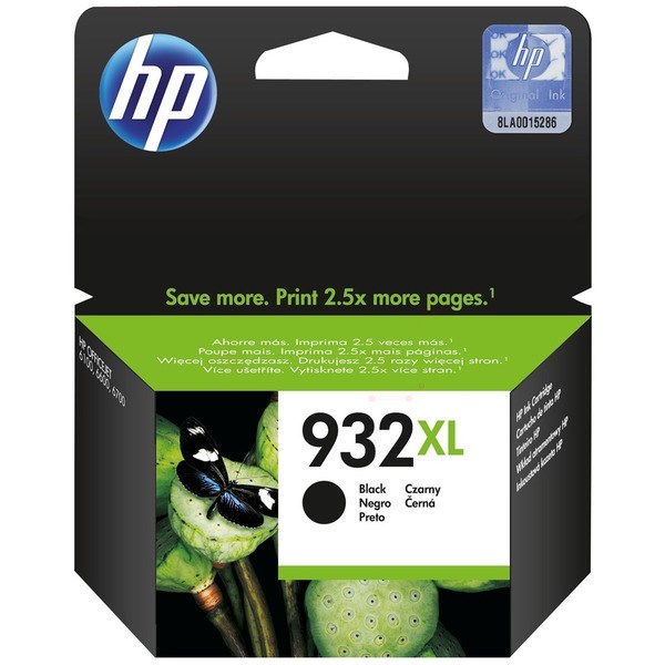 HP Office JET 6100 6600 7110 7510 932XL Ink Black CN053AE