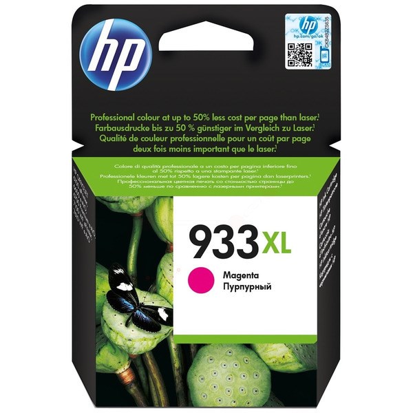 HP Office JET 6100 6600 7110 7510 933XL Ink Magenta CN054AE