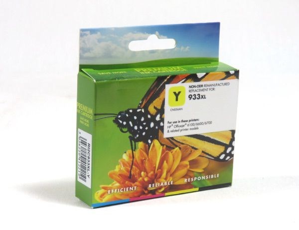HP 933XL Remanufactured Ink Cartridge Yellow