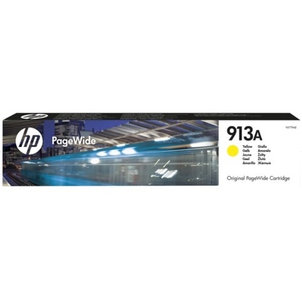 HP 913A Yellow PageWide Inkjet Cartridge F6T79AE