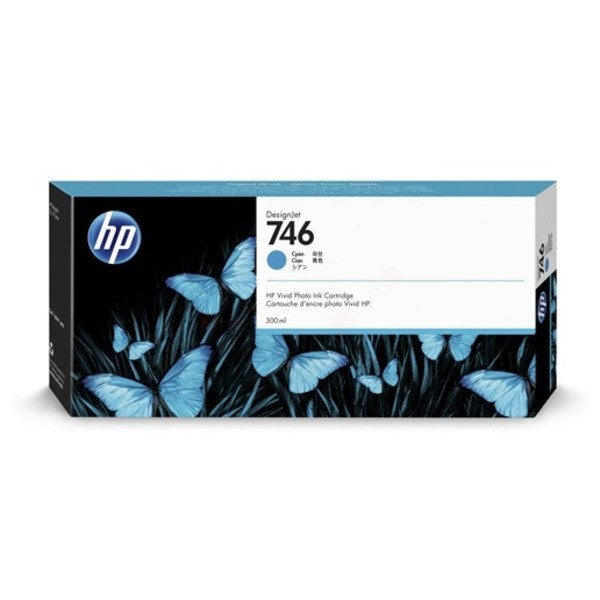 HP 746 Ink Cyan 300ml Designjet Z6/Z9 P2V80A