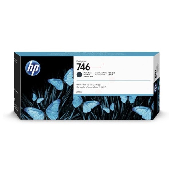 HP DESIGNJET Z6 Z9 746 Matte Black 300ML P2V83A