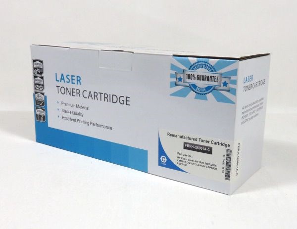 HP LJ1600/2600 Toner Cyan Remanufactured L224 Q6001ARM