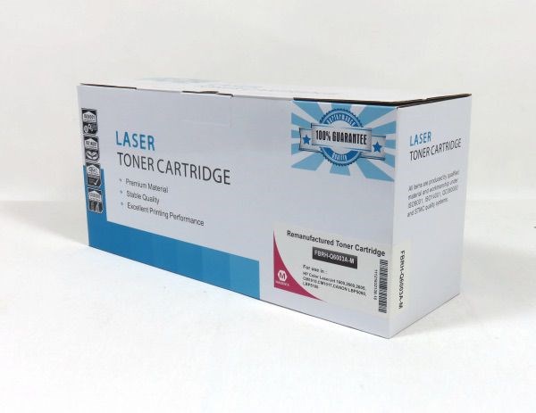 HP LJ1600/2600 Toner Magenta Remanufactured L225 Q6003ARM