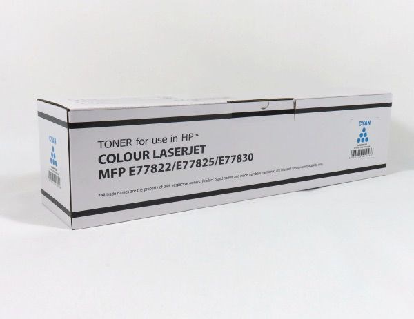 HP E77822 77825 77830 Toner Cyan Compatible