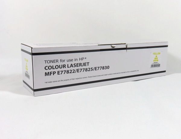 HP E77822 77825 77830 Toner Yellow Compatible