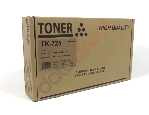 Kyocera TA420 520 Toner Compatible TK725