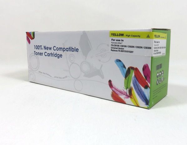 Kyocera Toner Yellow Compatible TK510Y/TK520Y 1T02F3AEU0