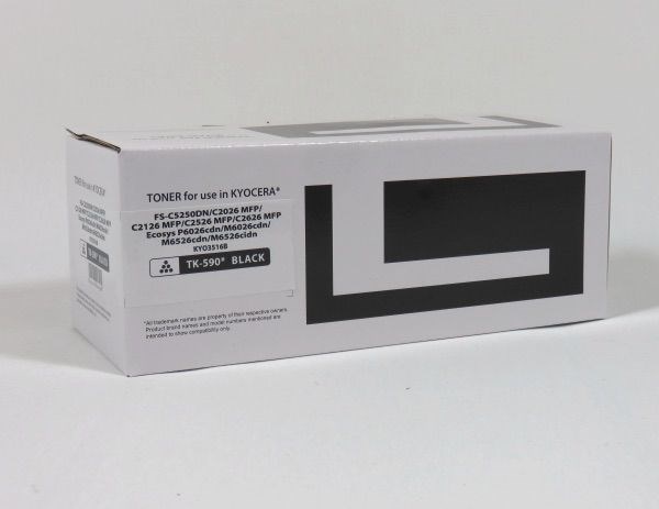 Kyocera FSC2016 2026 2126 Toner Black Compatible TK590K