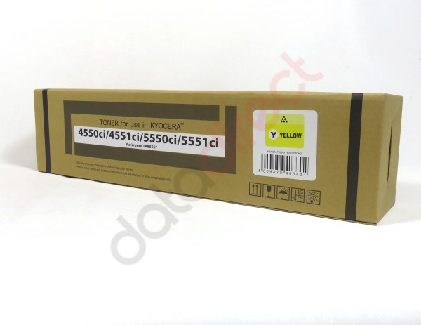 Kyocera 4550 5550 Toner Yellow Compatible TK8505Y 1T02LCANL0