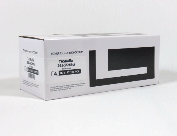 Kyocera 265 266 Toner Black Compatible TK5135K 1T02PA0NL0