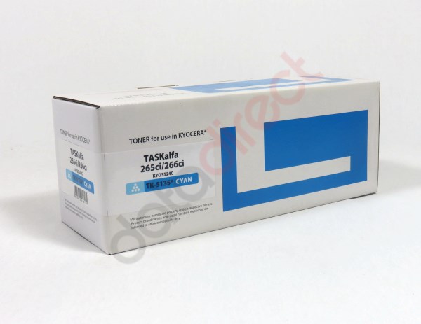 Kyocera 265 266 Toner Cyan Compatible TK5135C 1T02PACNL0