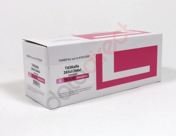 Kyocera 265 266 Toner Magenta Compatible TK5135M 1T02PABNL0