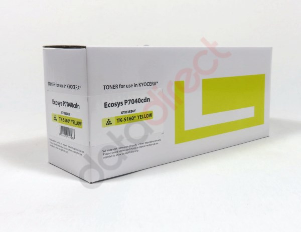 Kyocera P7040 Toner Yellow Compatible TK5160Y 1T02NTANL0