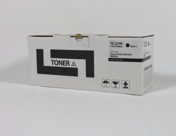 Kyocera P6230 M6230 6630 Toner Black Compatible TK5270K