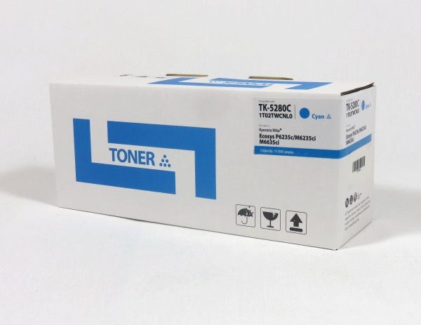 Kyocera P6235 M6235 Toner Cyan Compatible TK5280C 1T02TWCNL0