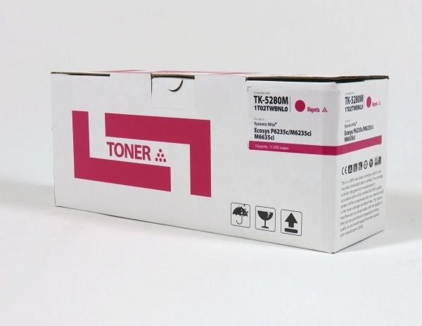 Kyocera P6235 M6235 Toner Magenta Compatible TK5280M 1T02TWBNL0